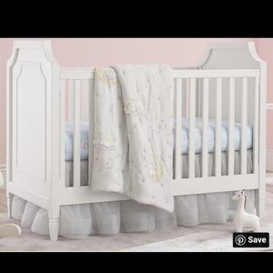 Pottery Barn Crib Skirt